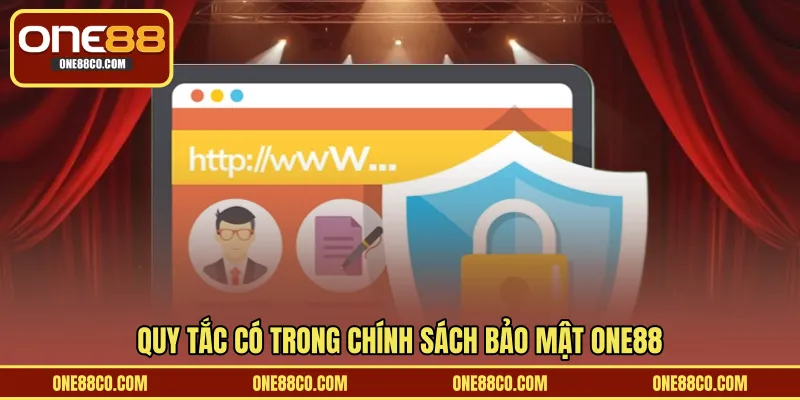 Quy tắc có trong chính sách bảo mật ONE88